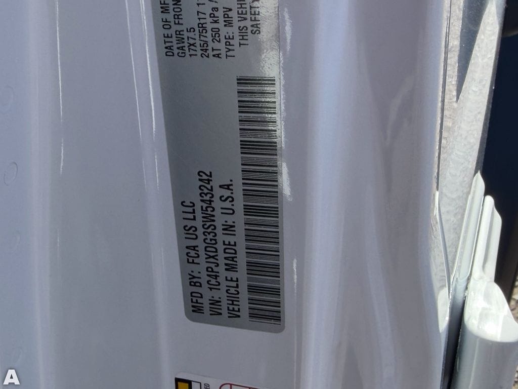 Used 2025 Bright White Clearcoat Jeep Sport S image 30