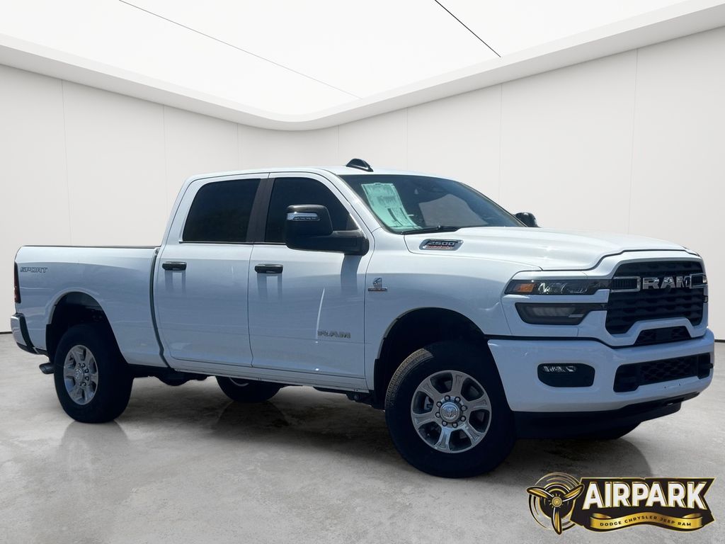 New 2026 Bright White Ram Big Horn image 2