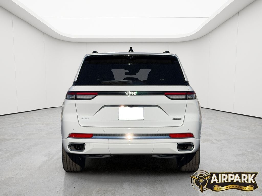 New 2025 Bright White Jeep Overland image 6