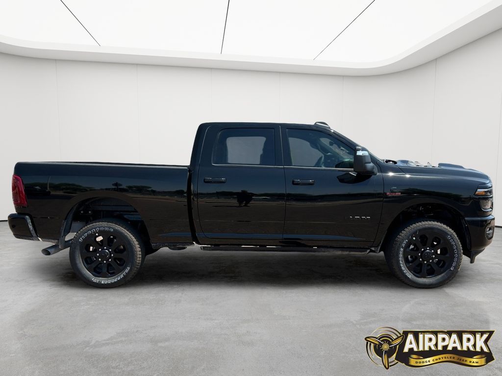 New 2026 Diamond Black Crystal Pearlcoat Ram Laramie image 3