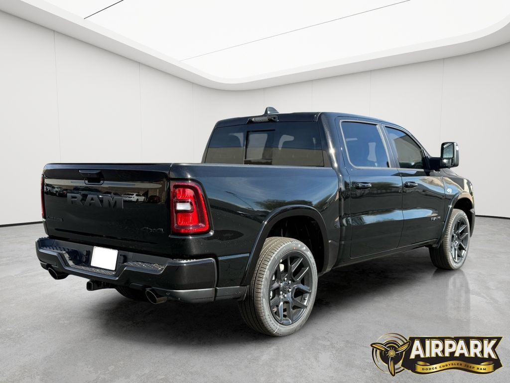 New 2026 Diamond Black Crystal Pearlcoat Ram Laramie image 4