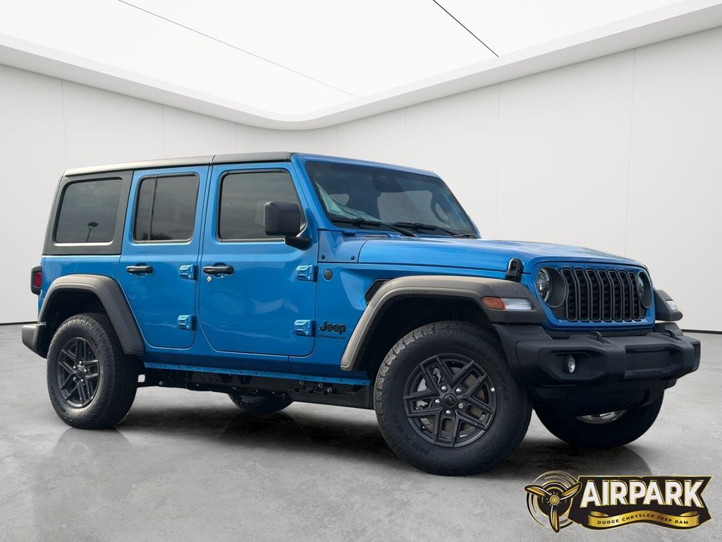New 2026 Hydro Blue Pearlcoat Jeep Sport image 2