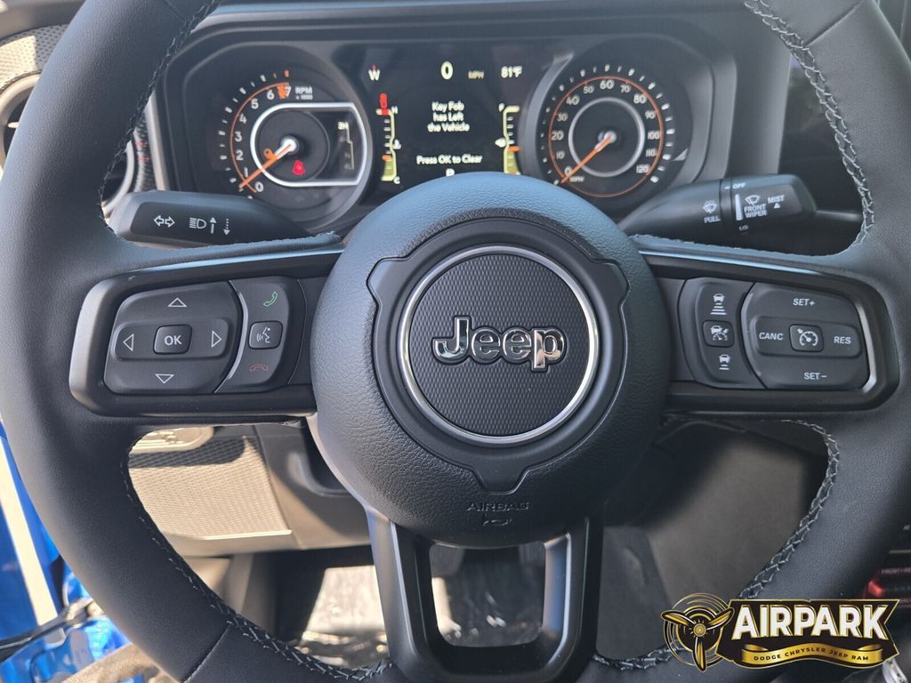 New 2025 Hydro Blue Pearlcoat Jeep Rubicon image 18