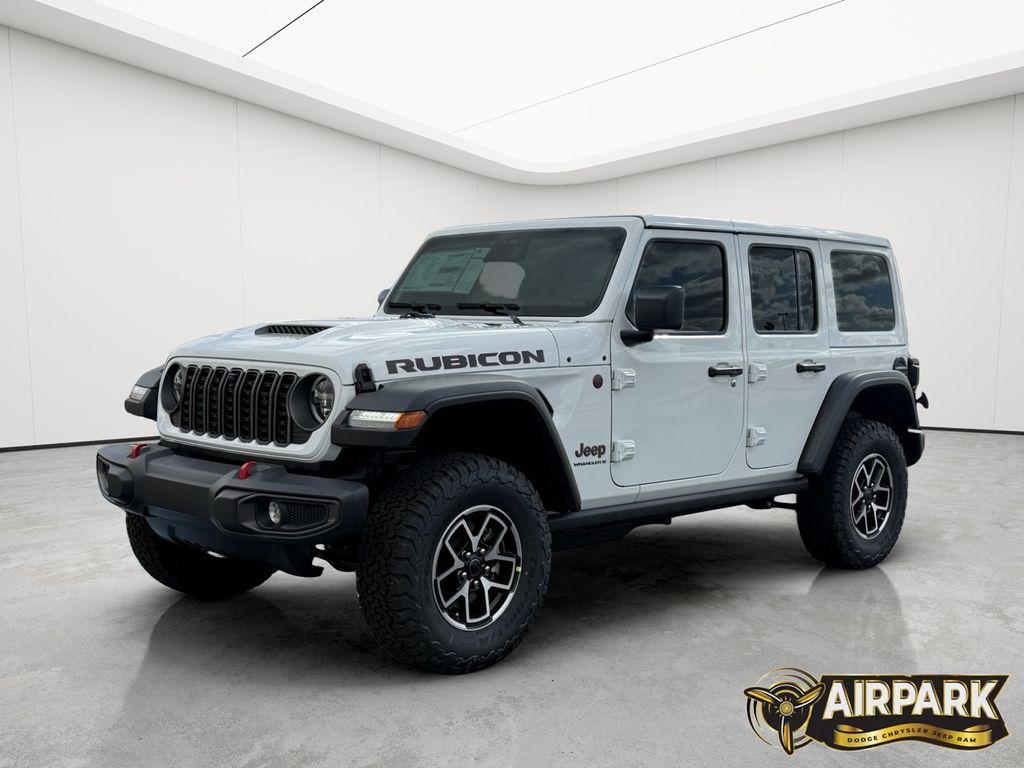 New 2026 Bright White Jeep Rubicon image 8