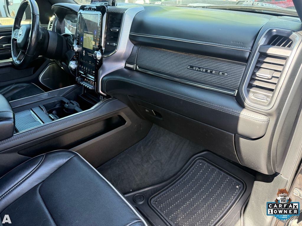 Used 2020 Diamond Black Crystal Pearlcoat Ram Limited image 28