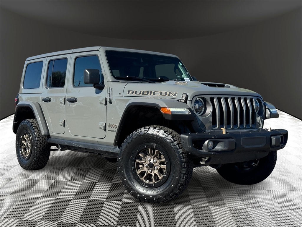 Used 2022 Jeep Wrangler Unlimited Rubicon 392 with VIN 1C4JJXSJ8NW106118 for sale in Scottsdale, AZ