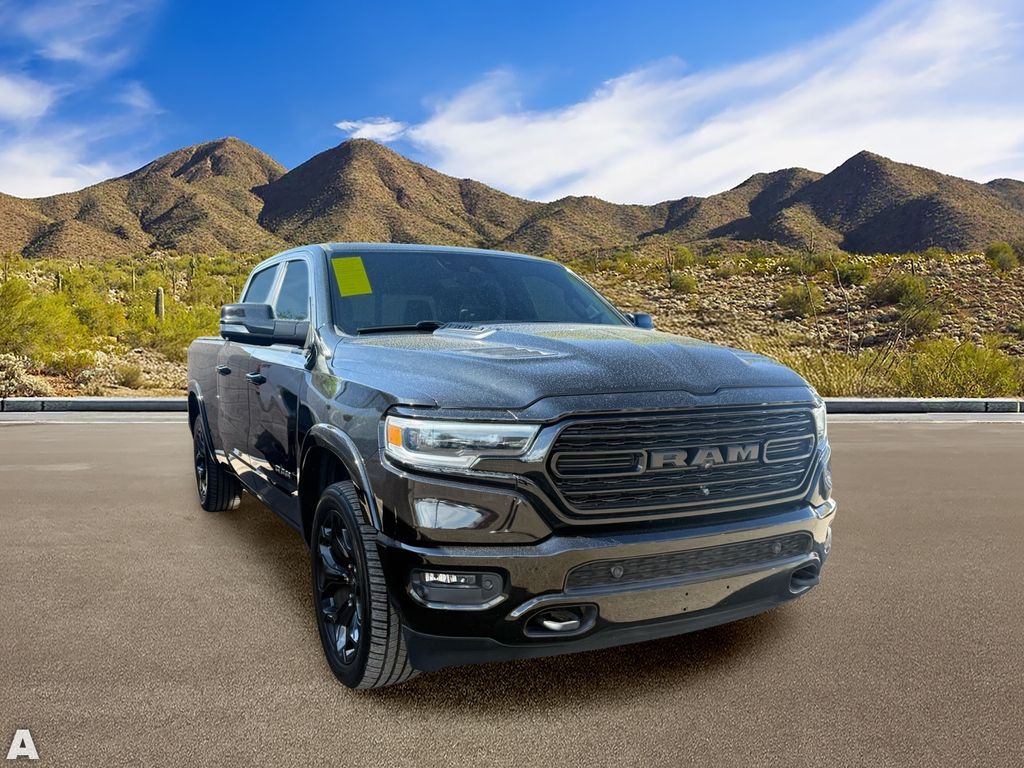 Used 2024 Diamond Black Crystal Pearlcoat Ram Tradesman image 5