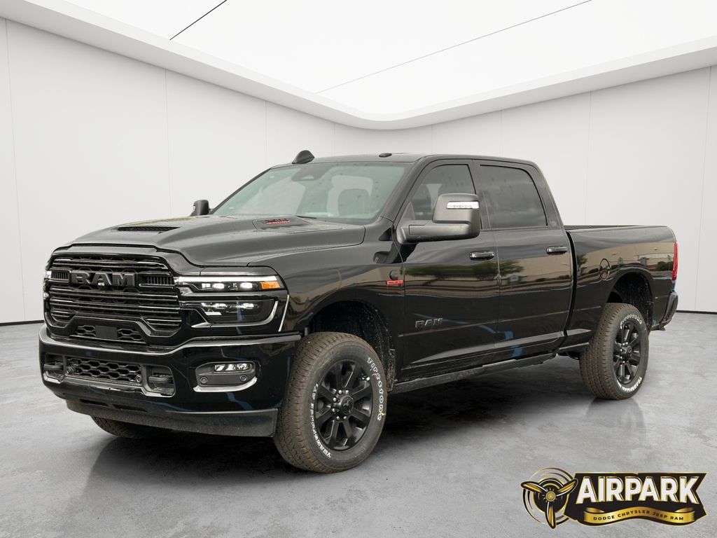 New 2026 Diamond Black Crystal Pearlcoat Ram Laramie image 9