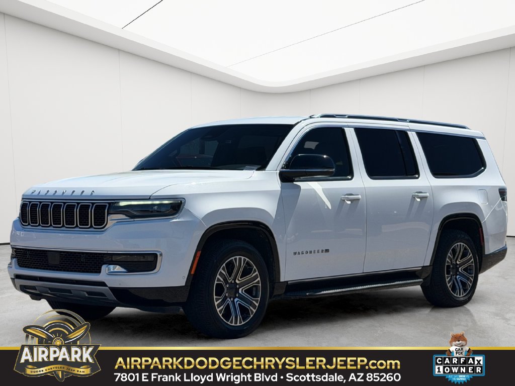 Bright White Clearcoat 2024 Jeep Wagoneer L SUV / Crossover 4X2 Automatic