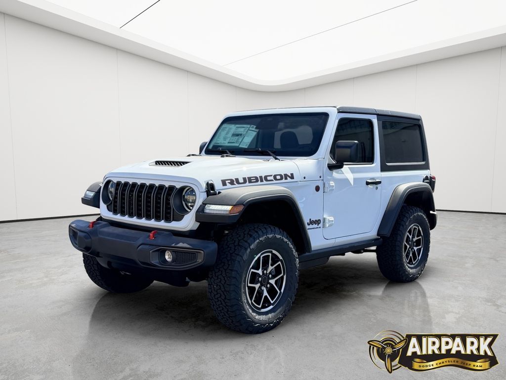 New 2026 Bright White Jeep Rubicon image 8