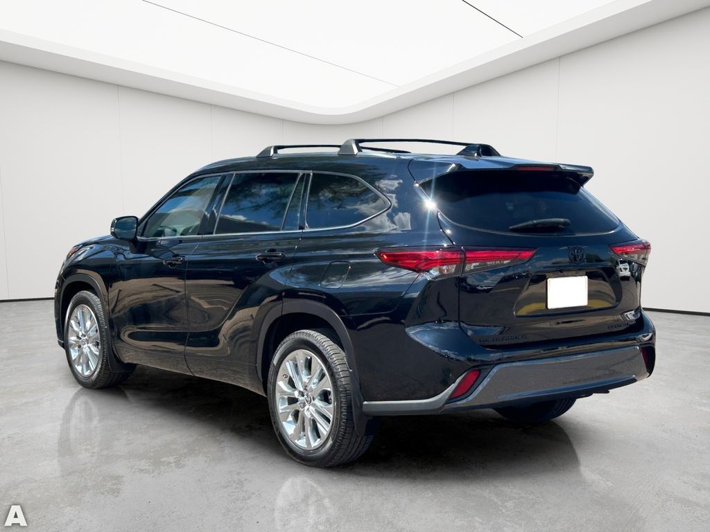 Used 2021 Midnight Black Metallic Toyota Limited image 4
