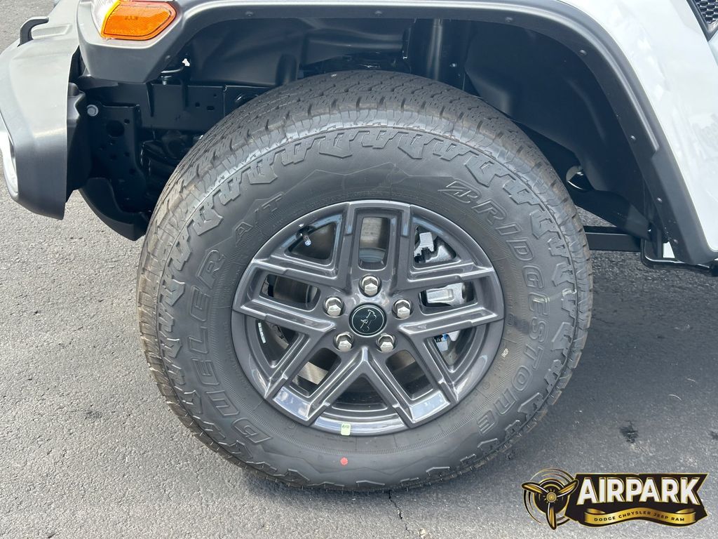 New 2025 Bright White Jeep Sport image 10