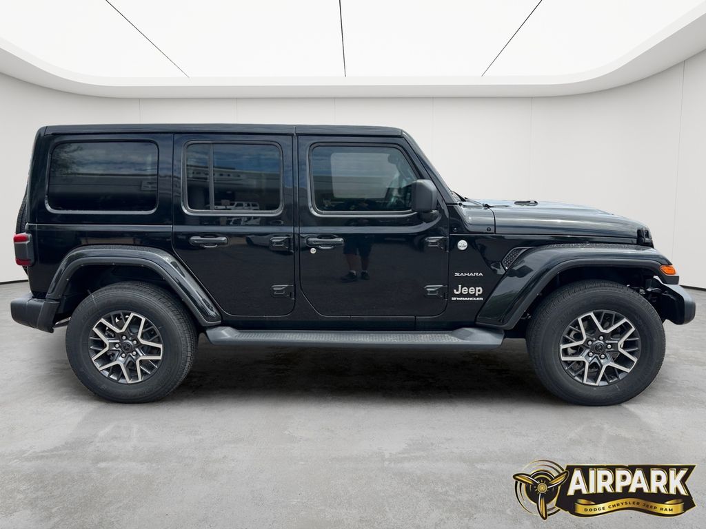 New 2024 Black Jeep 4-Door Sahara image 3