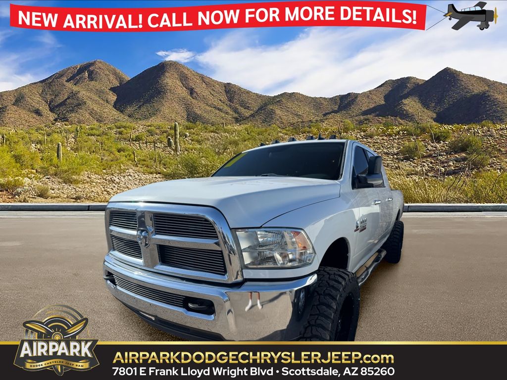 Bright White Clearcoat 2014 RAM 2500 Pickup Truck Four-Wheel Drive Automatic