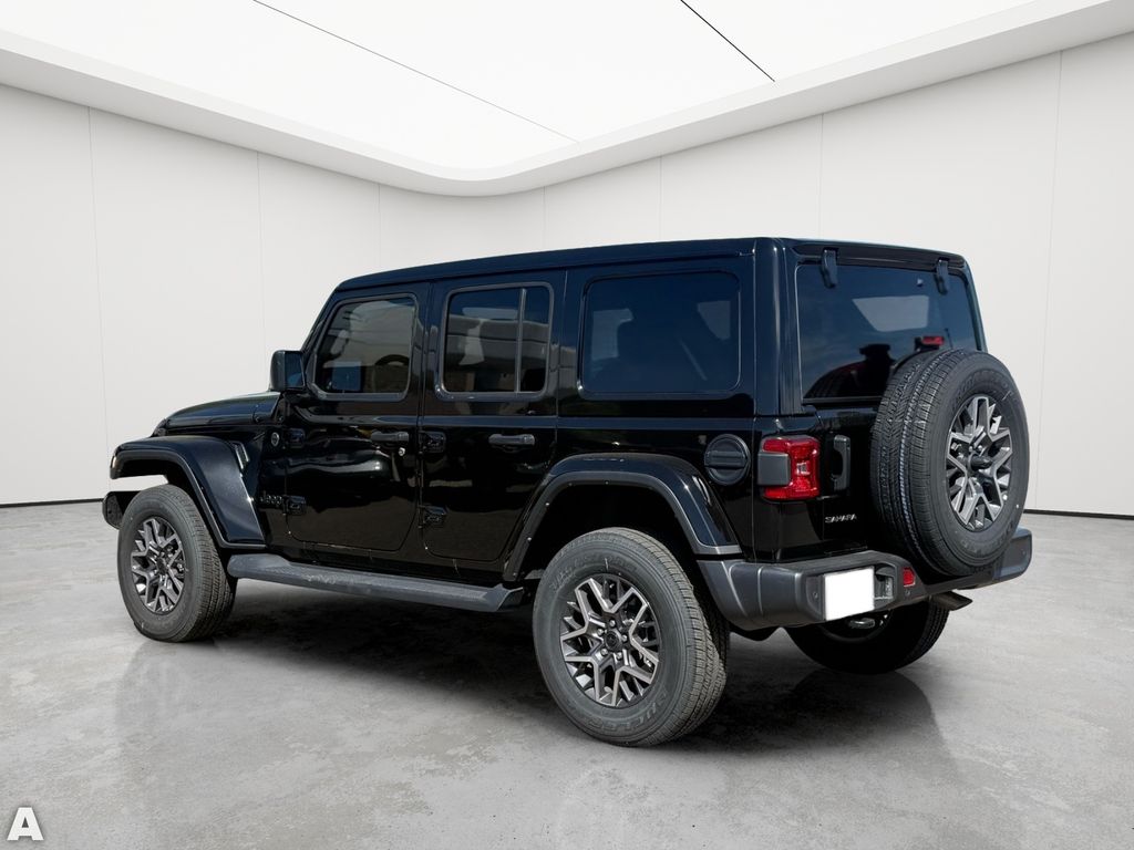 Used 2025 Black Clearcoat Jeep Sahara image 4