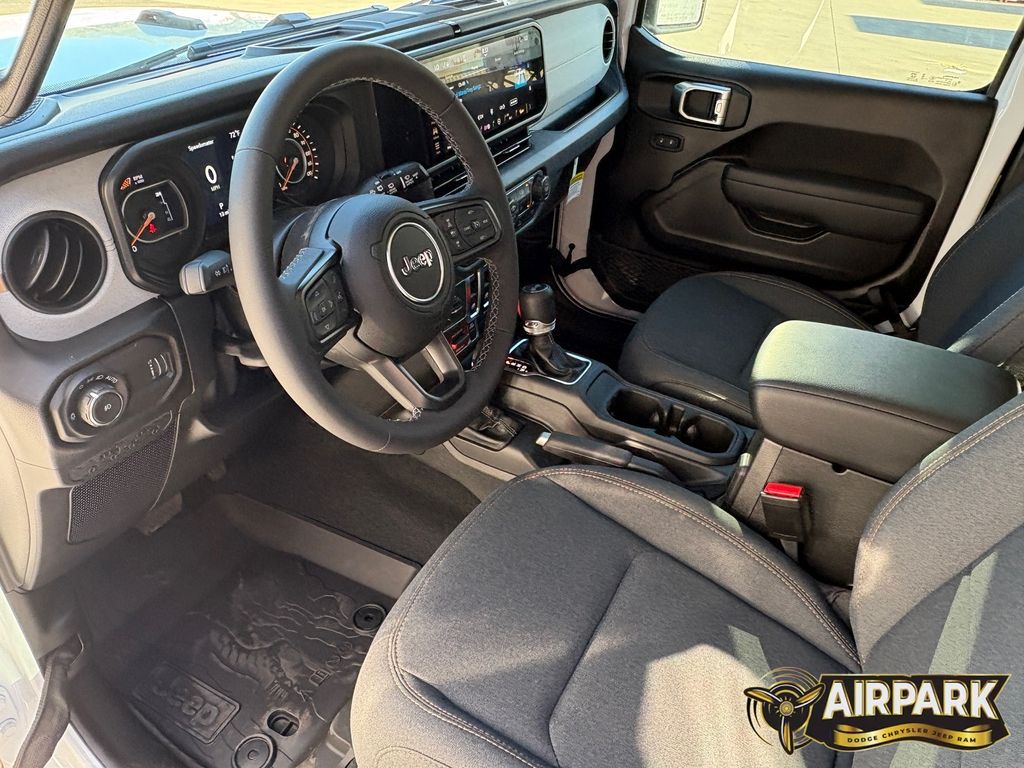 New 2026 Bright White Jeep Sport image 15