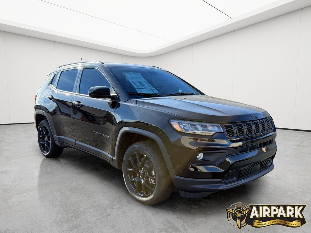 New 2026 Diamond Black Crystal Pearlcoat Jeep Latitude image 9