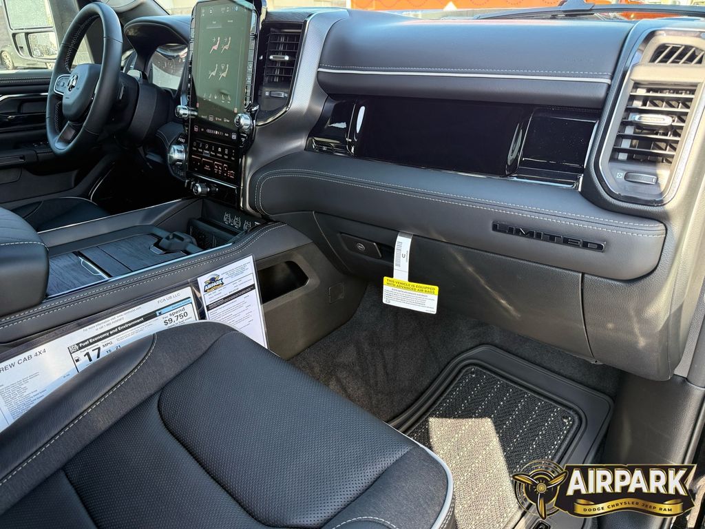 New 2026 Diamond Black Crystal Pearlcoat Ram Limited image 24