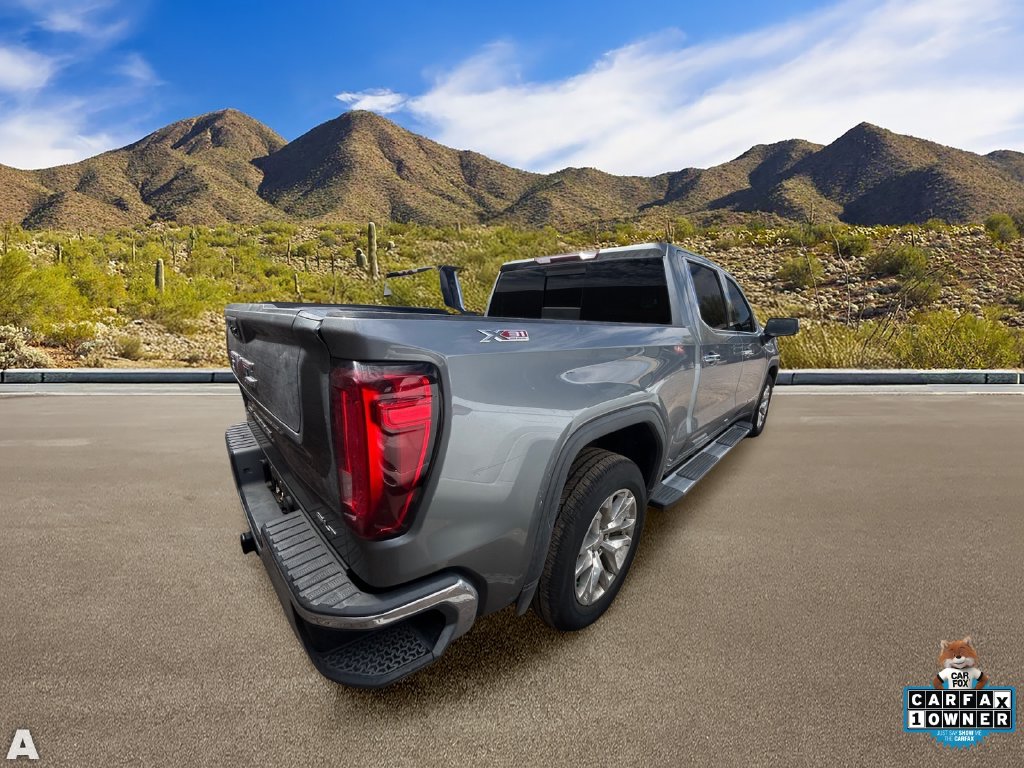 Used 2021 Satin Steel Metallic GMC SLT image 4