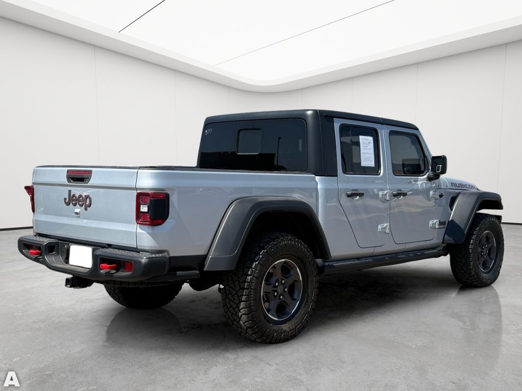 Used 2022 Silver Zynith Clearcoat Jeep Rubicon image 7