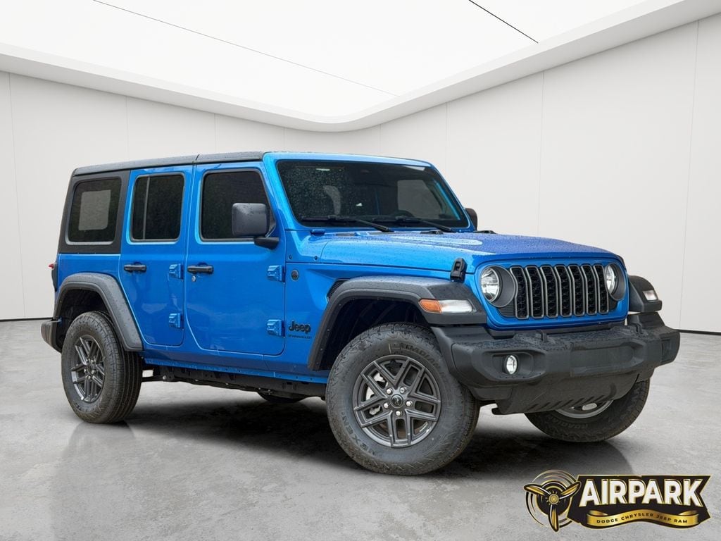 New 2026 Hydro Blue Pearlcoat Jeep Sport image 2