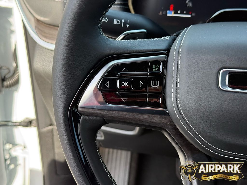 New 2025 Bright White Jeep Overland image 16