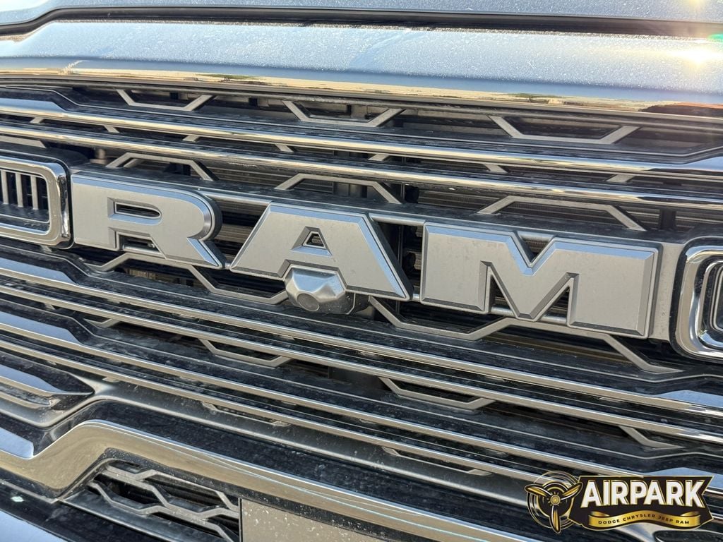 New 2025 Diamond Black Crystal Pearlcoat Ram Laramie image 11