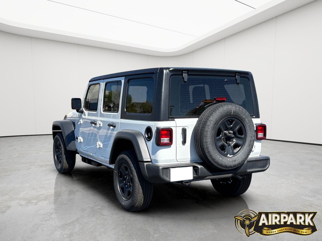 New 2026 Bright White Jeep Sport image 6