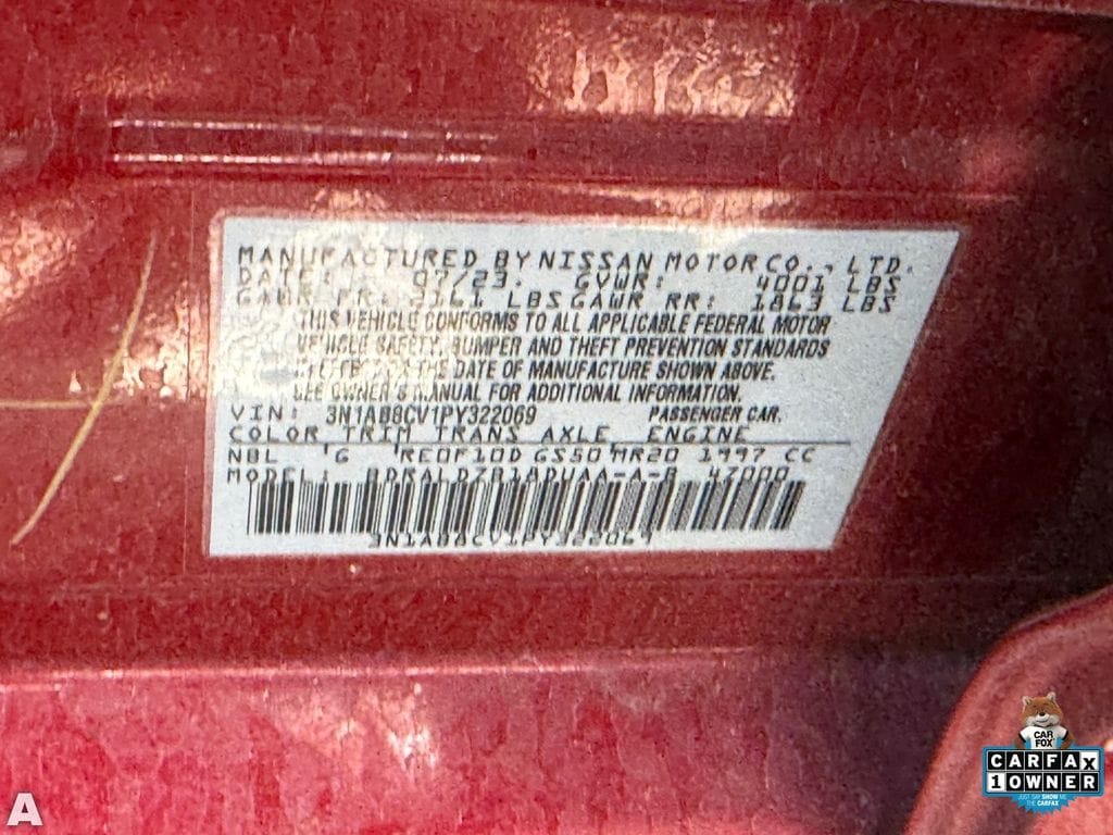 Used 2023 Scarlet Ember Tintcoat Nissan SV image 12