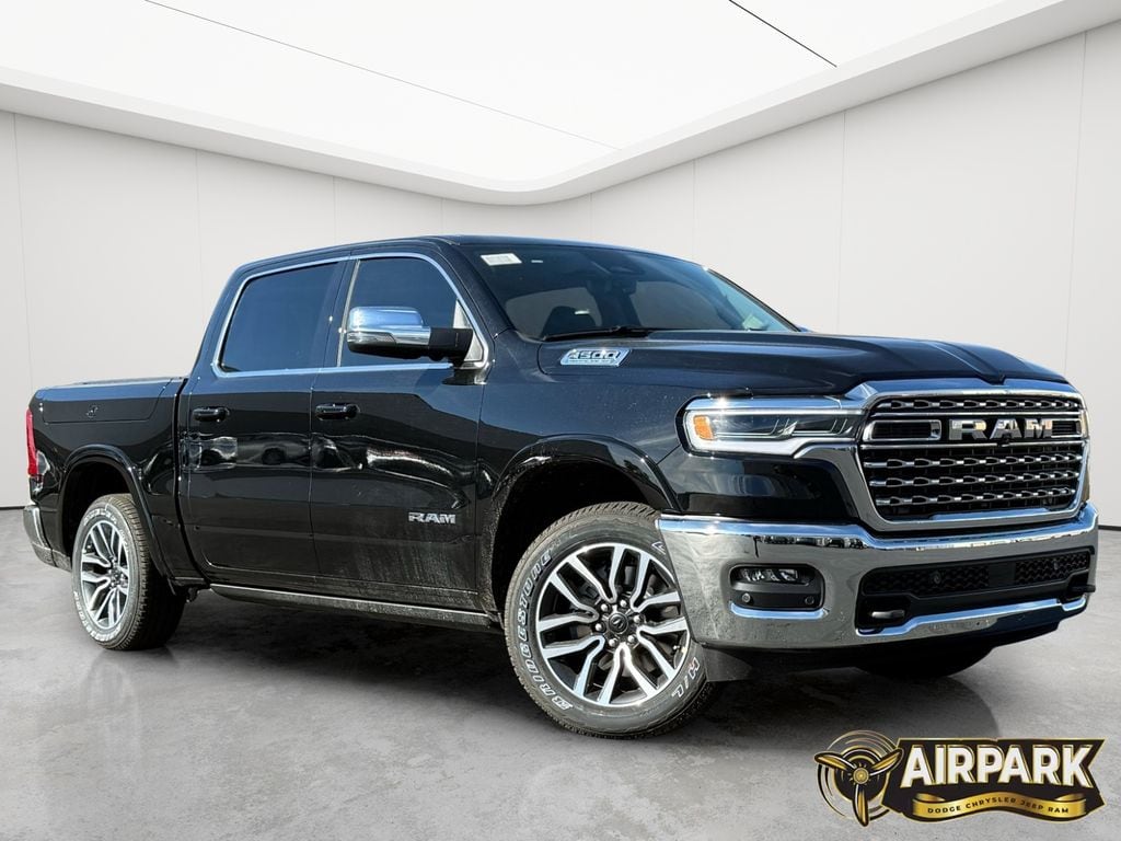 New 2026 Diamond Black Crystal Pearlcoat Ram Limited image 2