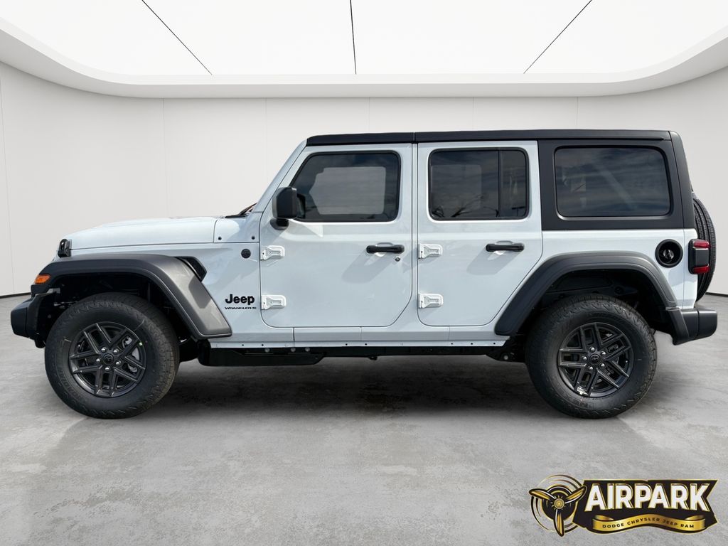 New 2026 Bright White Jeep Sport image 7