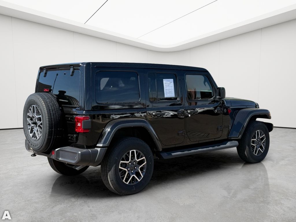 Used 2025 Black Clearcoat Jeep Sahara image 7