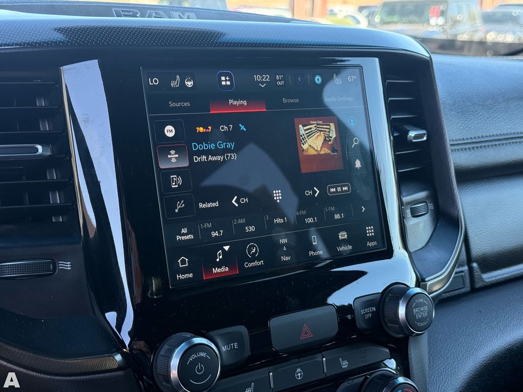 Used 2022 Granite Crystal Metallic Clearcoat Ram Rebel image 20