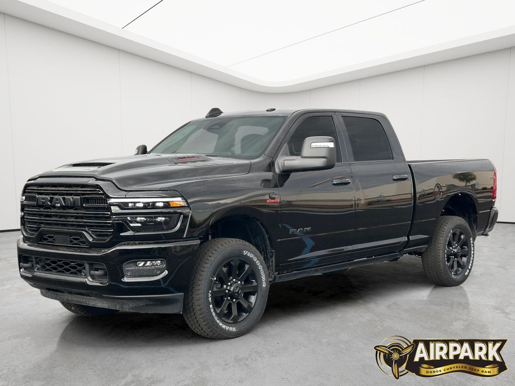 New 2026 Diamond Black Crystal Pearlcoat Ram Laramie image 9