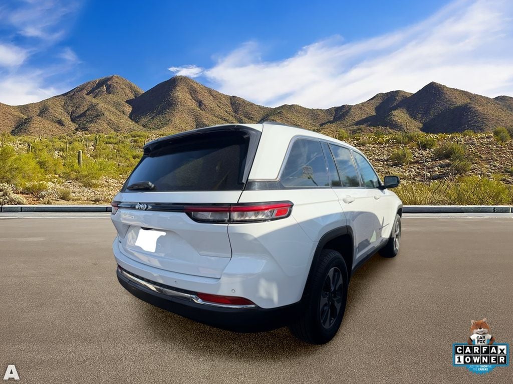 Certified Used 2024 Bright White Clearcoat Jeep 4xe image 4