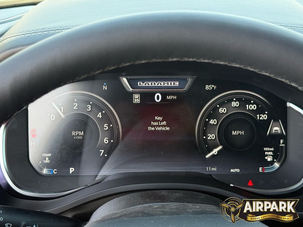 New 2026 Diamond Black Crystal Pearlcoat Ram Laramie image 18