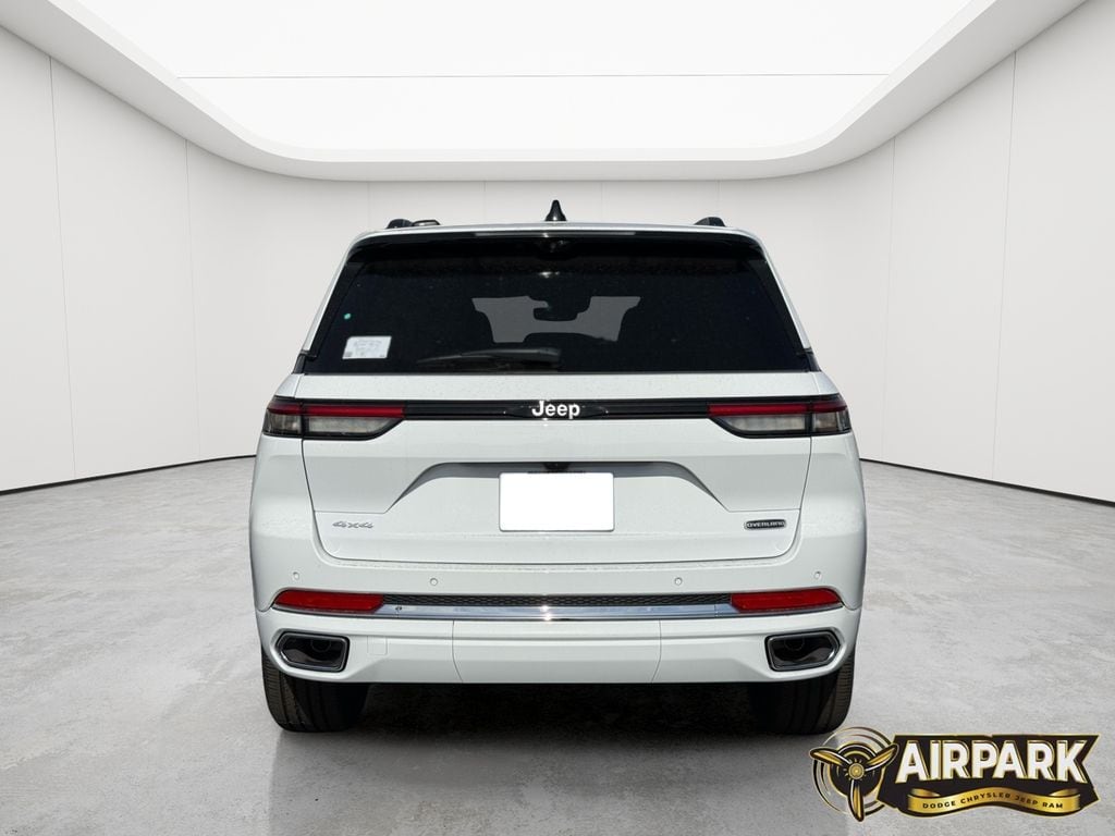 New 2025 Bright White Jeep Overland image 6