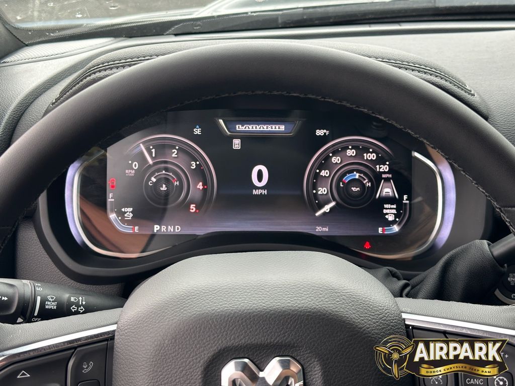 New 2026 Diamond Black Crystal Pearlcoat Ram Laramie image 18