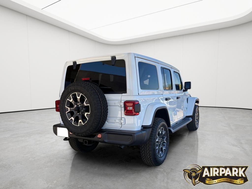 New 2026 Bright White Jeep Sahara image 4