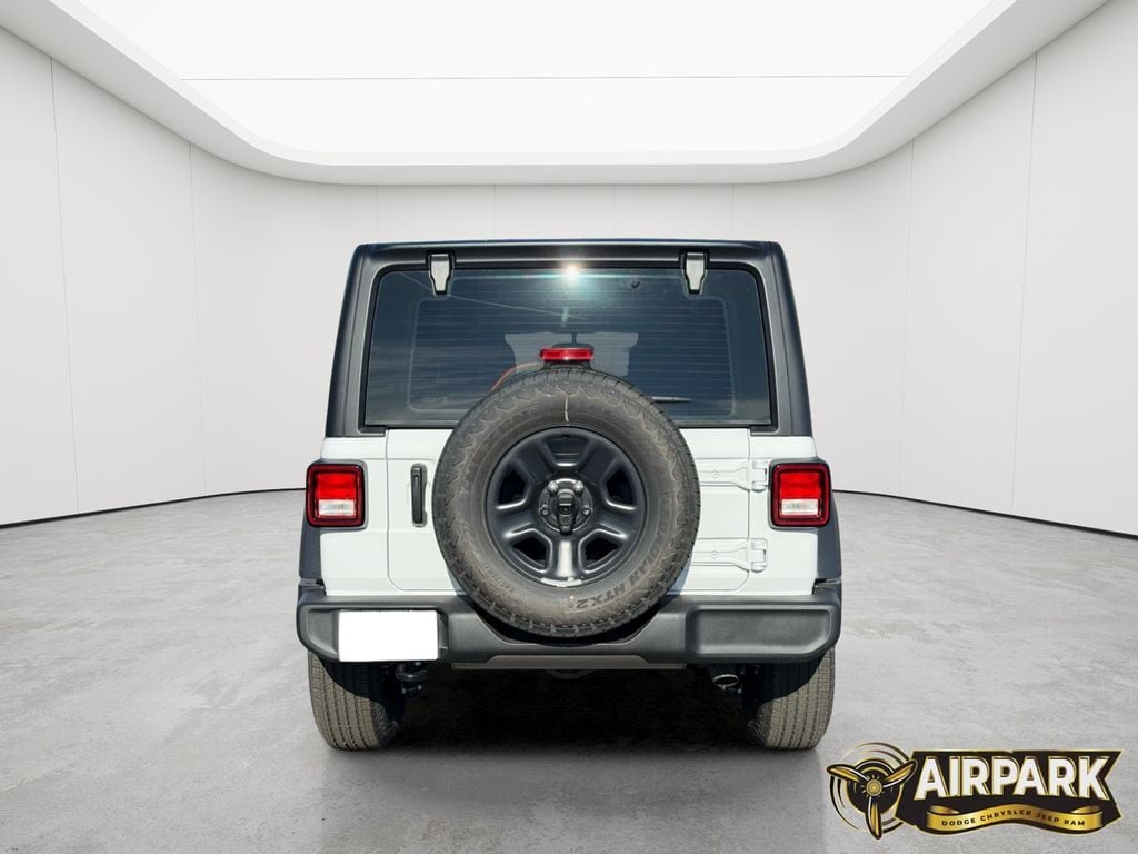 New 2026 Bright White Jeep Sport image 6