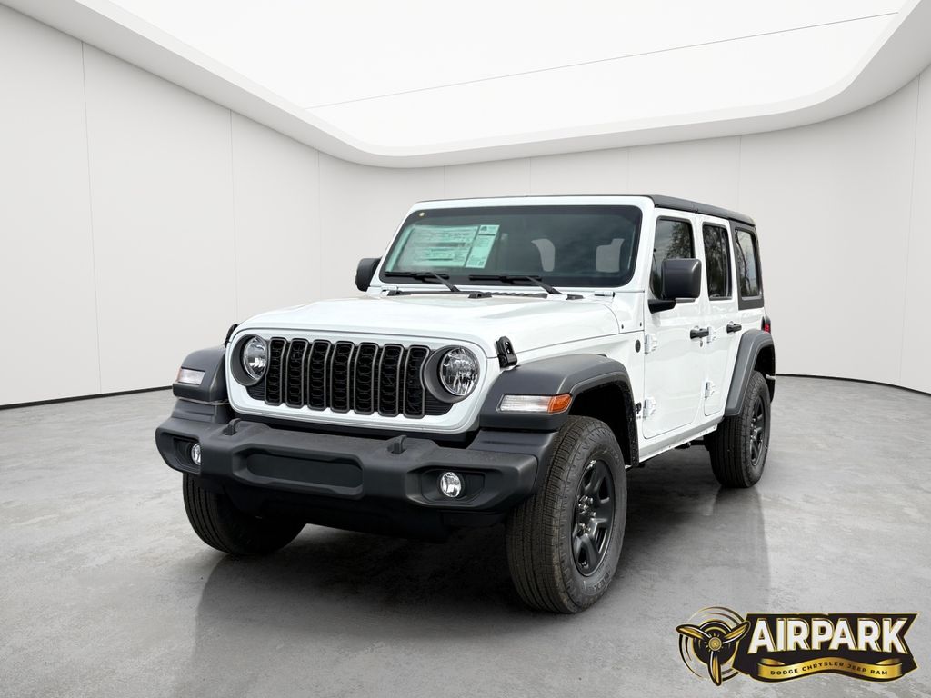 New 2026 Bright White Jeep Sport image 8