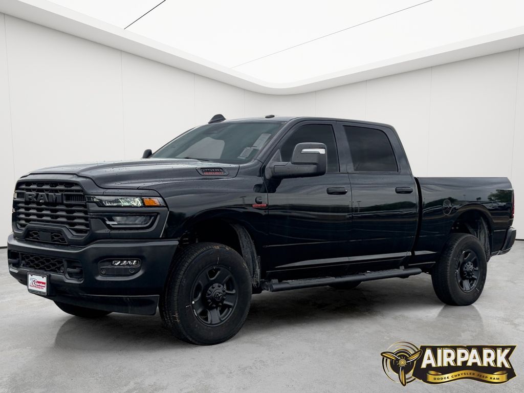 New 2026 Diamond Black Crystal Pearlcoat Ram Tradesman image 7