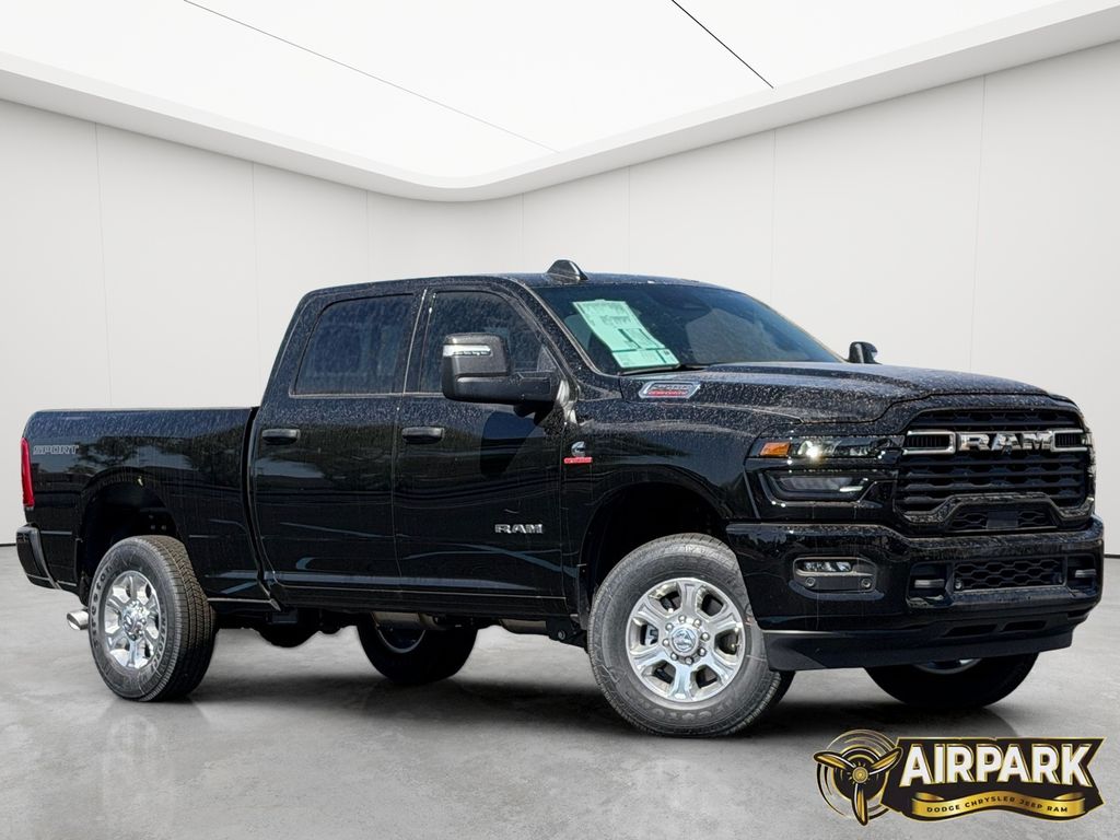 New 2026 Diamond Black Crystal Pearlcoat Ram Big Horn image 2