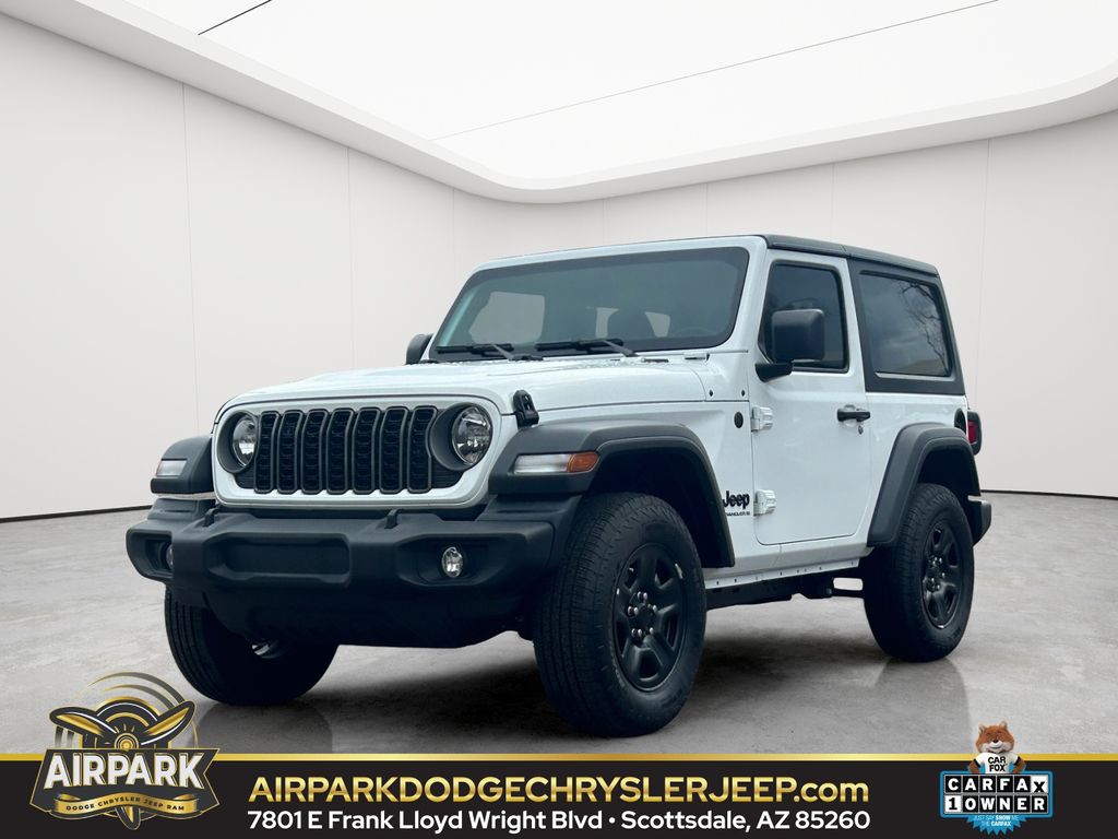 Bright White Clearcoat 2026 Jeep Wrangler SUV / Crossover Four-Wheel Drive Automatic
