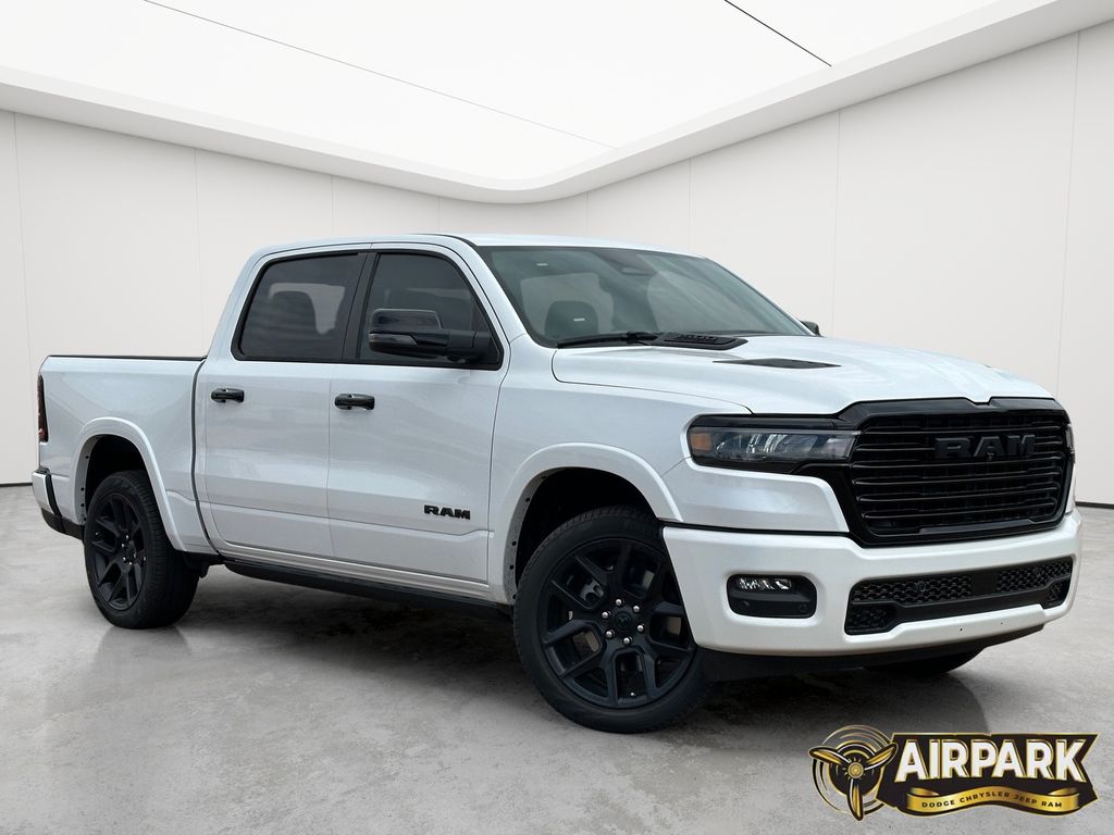 New 2026 Ivory White Tri-Coat Pearlcoat Ram Laramie image 2