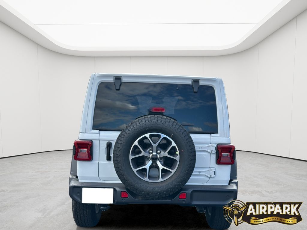 New 2025 Bright White Jeep Sport image 6