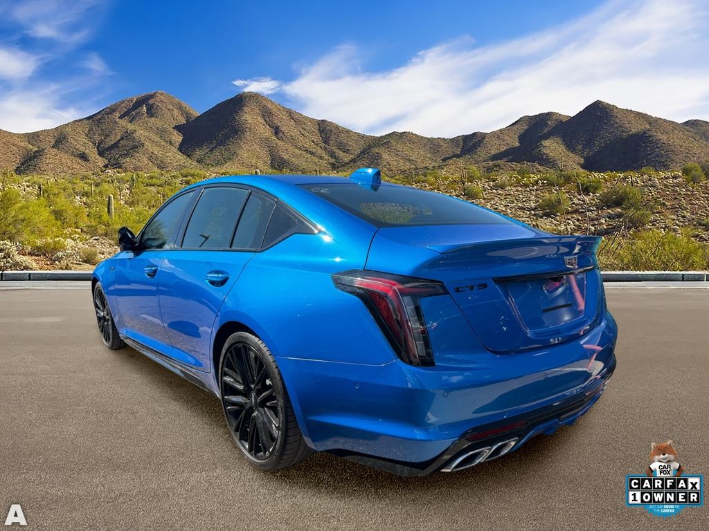 Used 2025 Coastal Blue Metallic Cadillac V-Series image 3