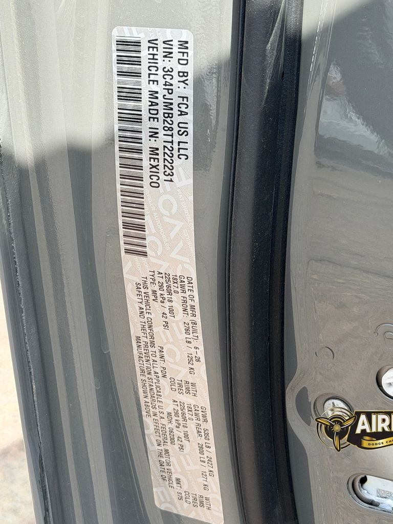 New 2026 Sting-Gray Jeep Laredo/Limited image 27