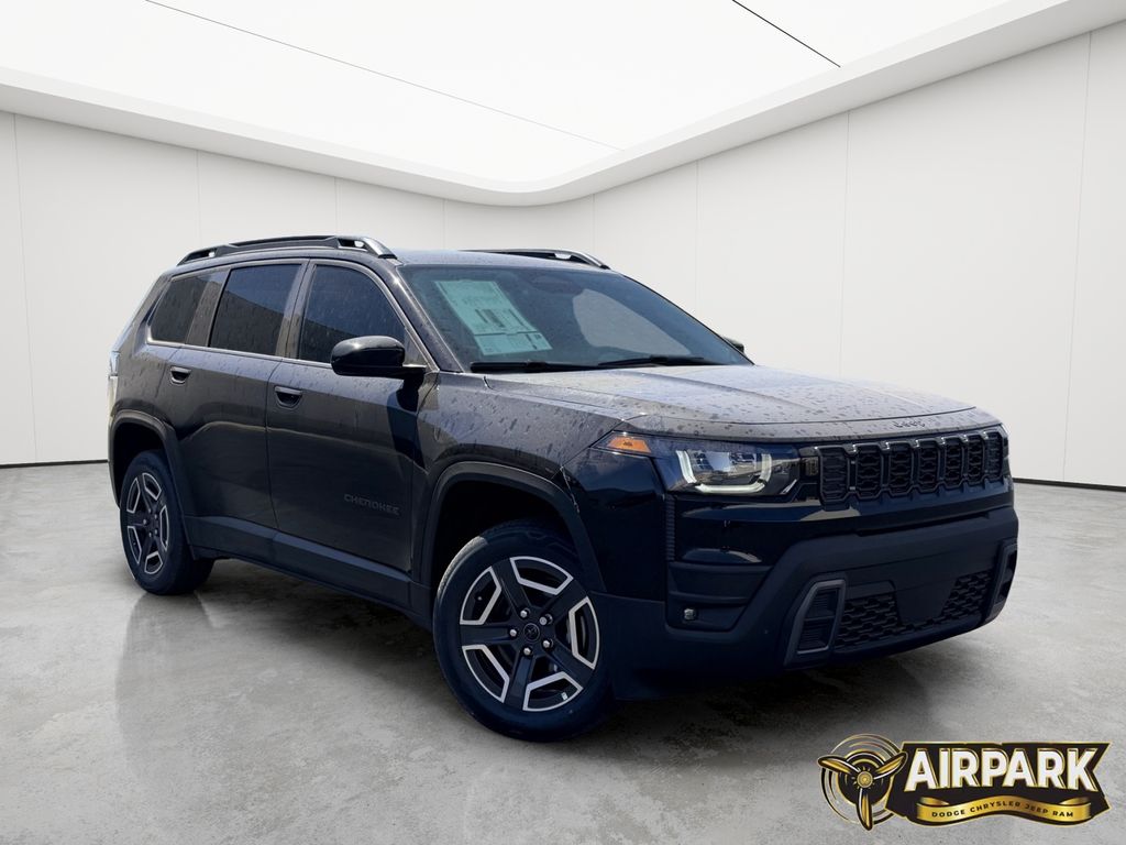 New 2026 Diamond Black Crystal Pearlcoat Jeep Laredo/Limited image 2