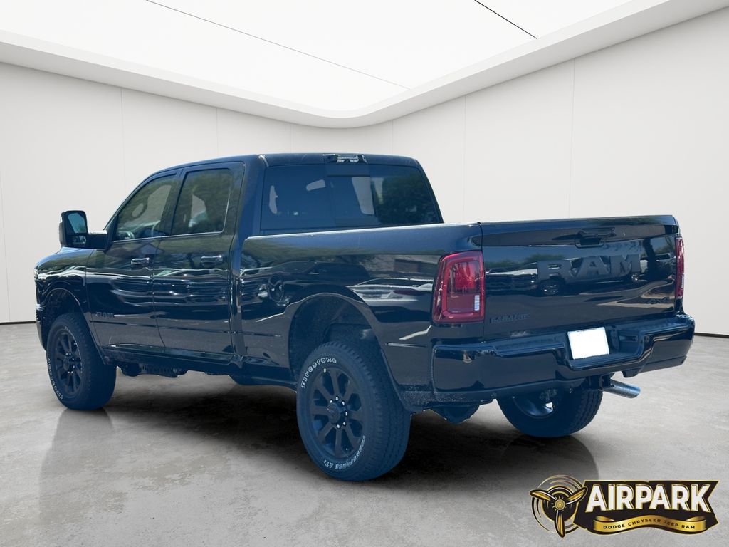 New 2025 Diamond Black Crystal Pearlcoat Ram Laramie image 7
